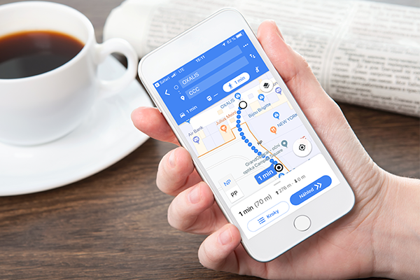 Google Indoor Maps ve Smartphonu