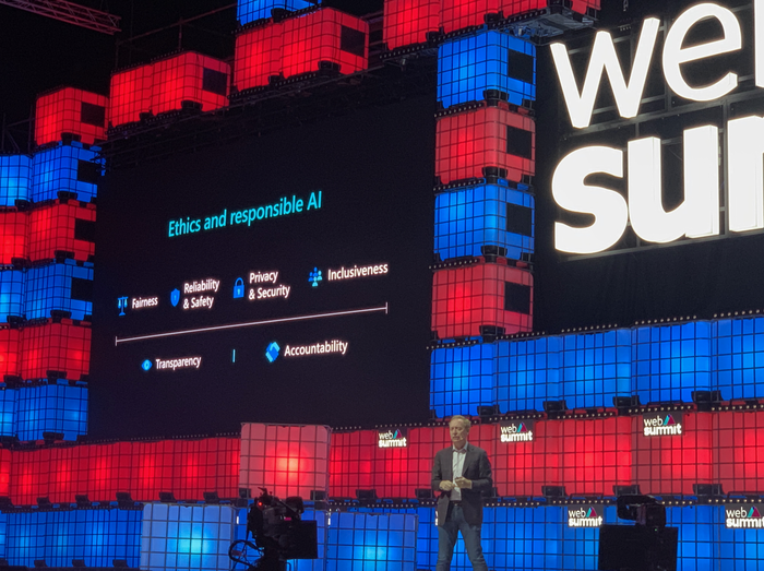 Brad Smith na Web Summitu 2019