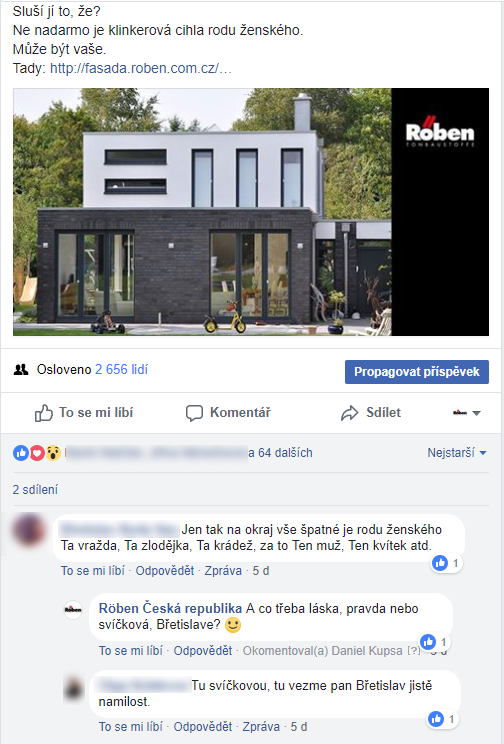 Odpověď rodu ženského