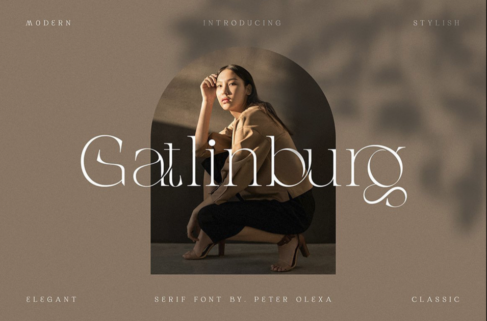 grafika elegantní dívka