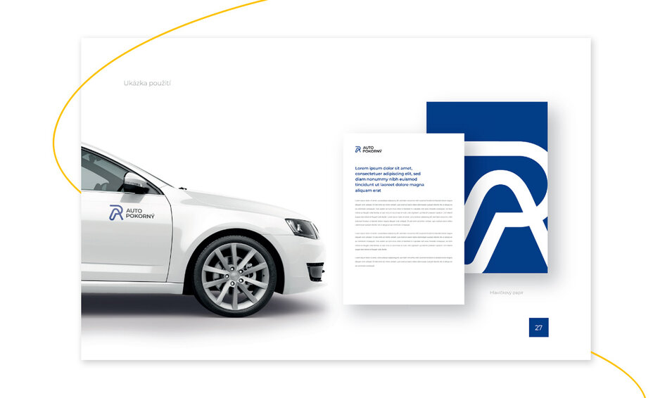 Jednoduchost, čistota a široké možnosti využití. To jsou hlavní předpoklady pro nový vizuální styl značky Auto Pokorný. AP logomanuál.jpg