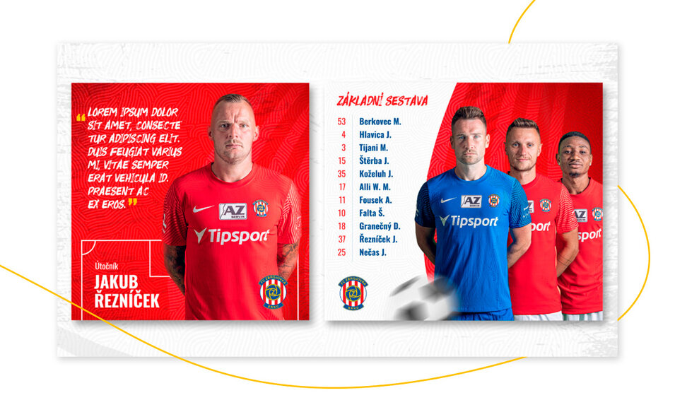 Grafický refresh prezentace sportovních klubů je citlivá věc. U Zbrojovky jsme se proto vydali cestou jednoduchosti a zachování prvků, které už klub využíval na jiných místech. zbrojovka 2.jpg