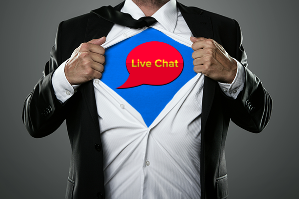Superhrdina Live chat
