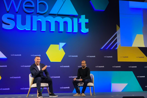 Wladimir Kličko na Web Summitu