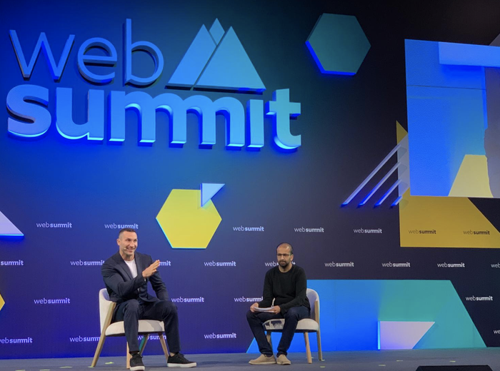 Wladimir Kličko na Web Summitu 2019