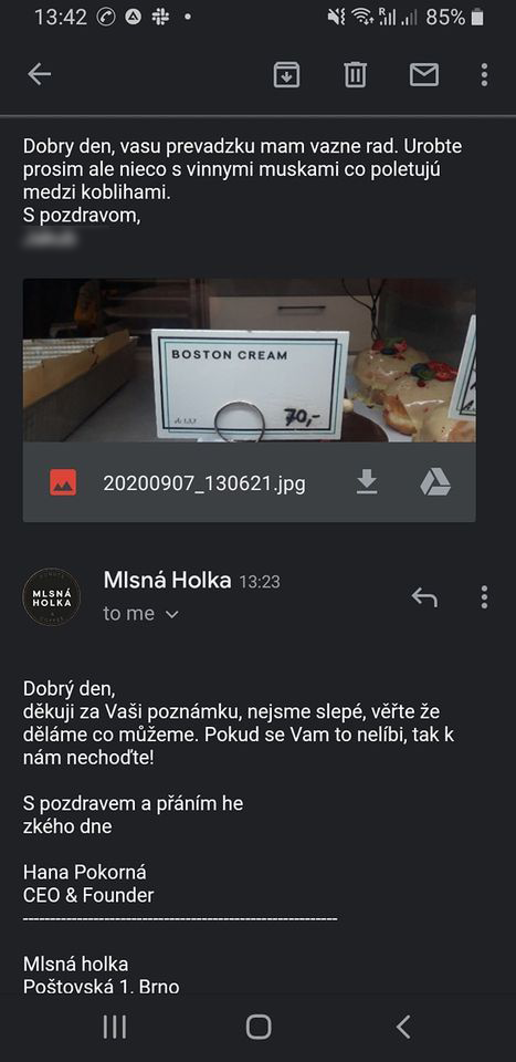 Mailová korespondence