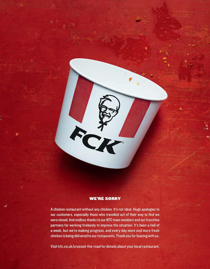 Omluva KFC